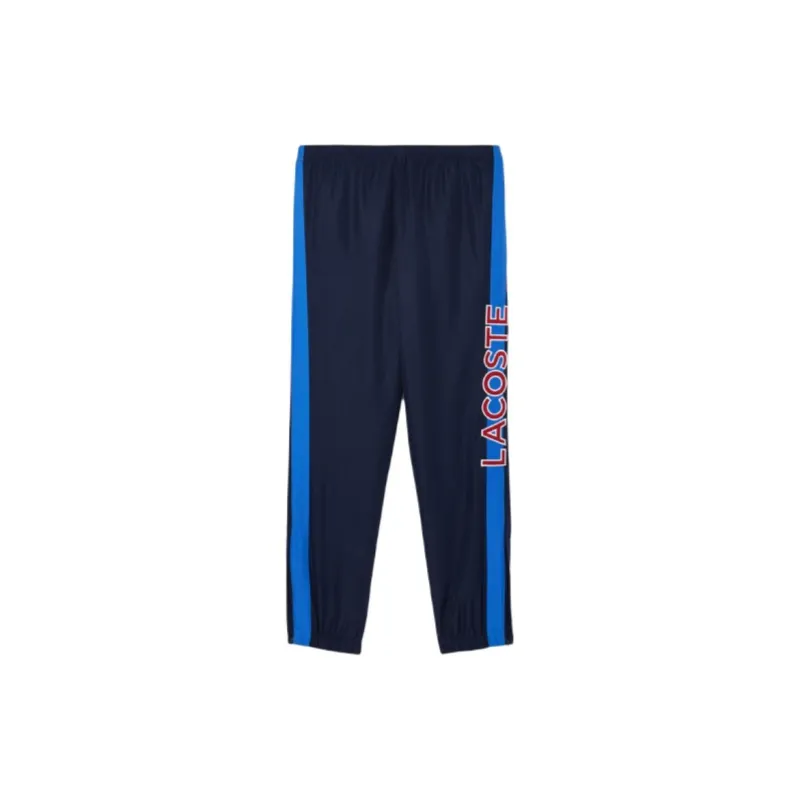 LACOSTE Knitted Sports Pants Men's Navy Blue-1