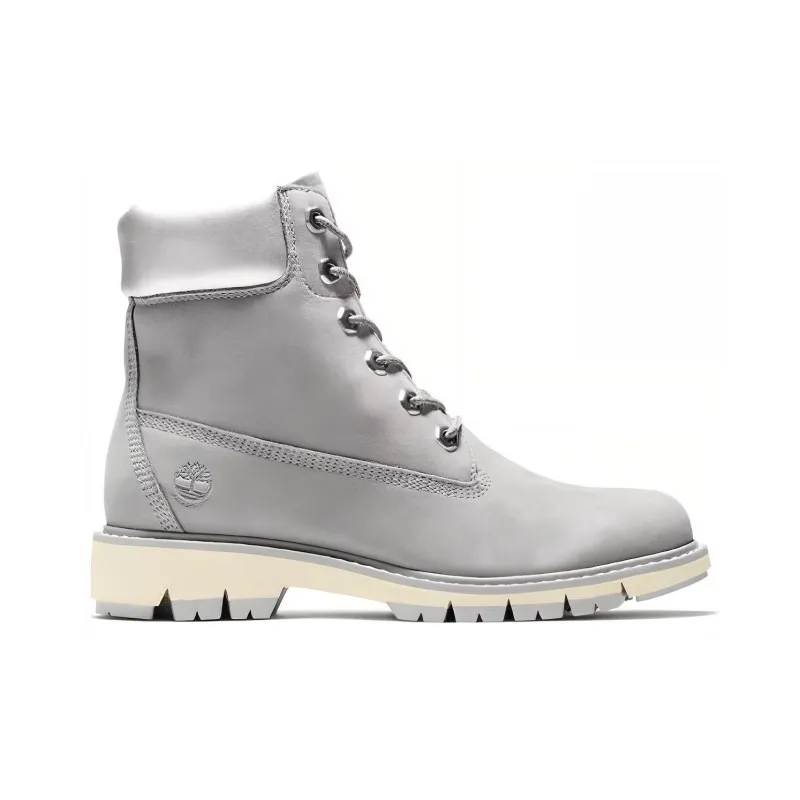 Timberland 6 Inch Water Resistant Wear Resistant Cushioning Knee High Outdoor Boots Women's Light Gray-1