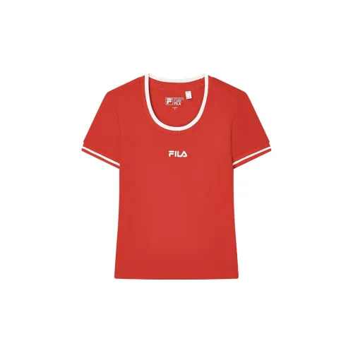 FILA T-Shirts Women's Legend Red