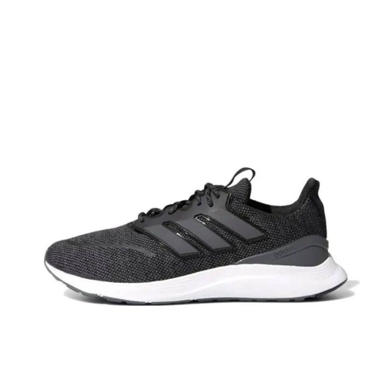 Adidas Energyfalcon Slip-Resistant Low-Top Running Shoes Men's Black Gray Color-0
