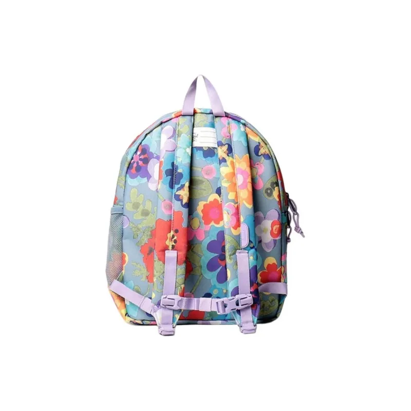 Herschel Recycled Fabric Backpack Unisex Paper Flower Fade Denim Blue-2