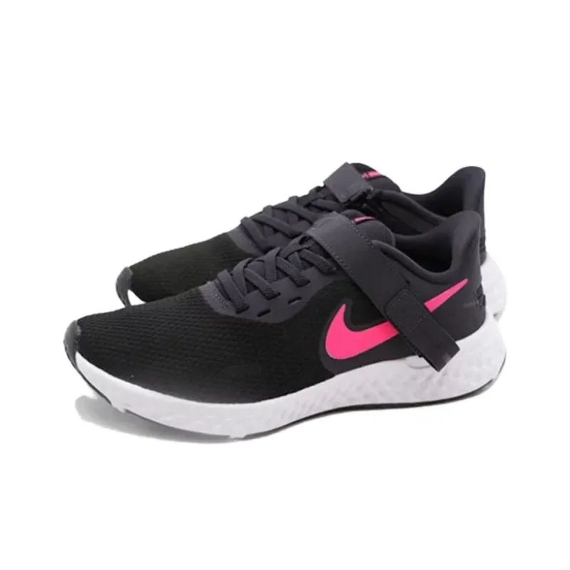 Nike Revolution 5 FlyEase 'Black Pink' Women's-2