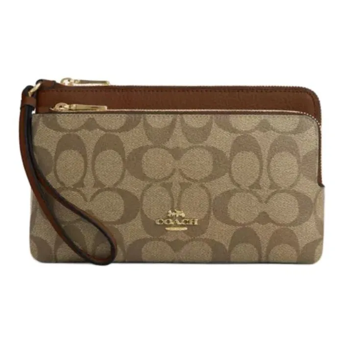 COACH Double Zip Wallet Wallets-0
