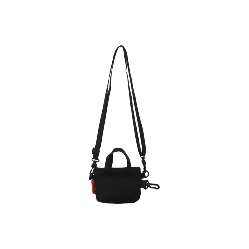 FION Cow Leather Shoulder Bag Mini Unisex Yellow