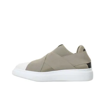 FESSURA Edge Low-Top Casual Shoes 4cm Women's Gray White