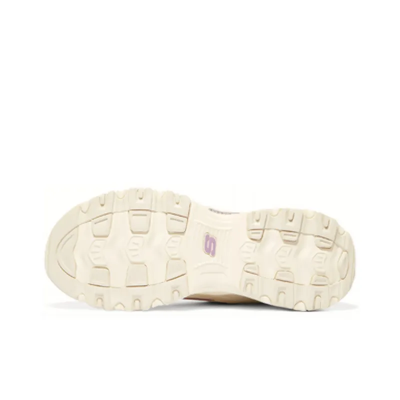 Skechers D'Lites 'Creamwhite Purple' Women's-4