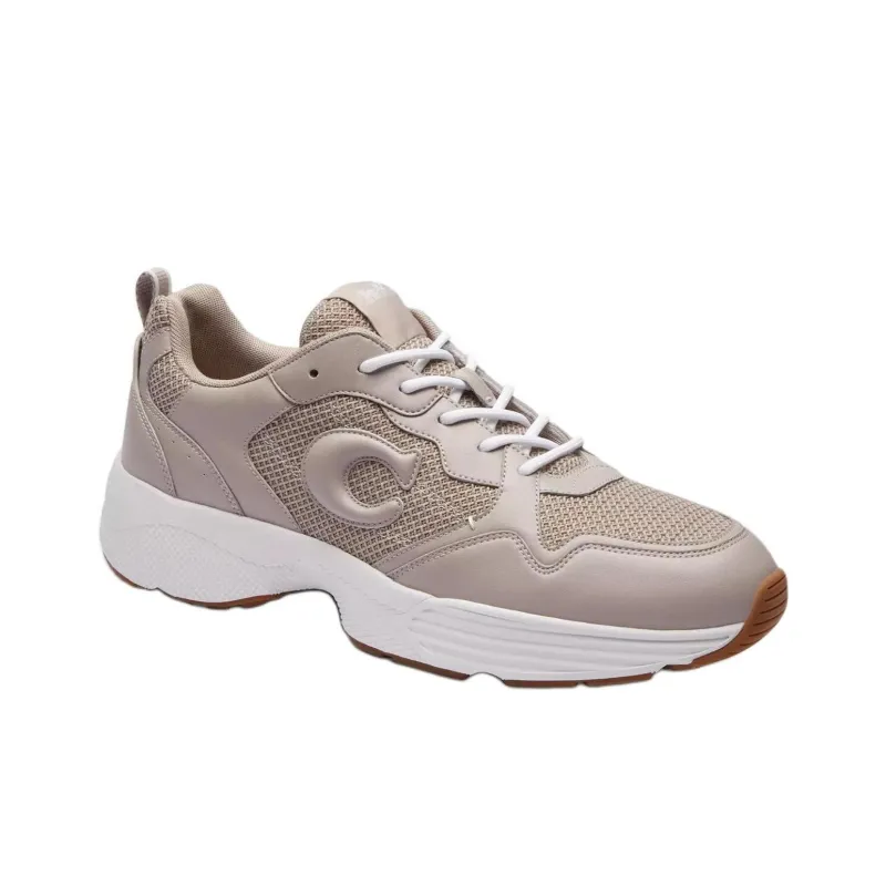 COACH Strider Low-Top Casual Shoes Men's Gray-2