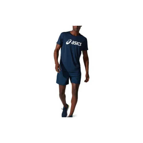 Asics WESTERN T-Shirts Men Blue