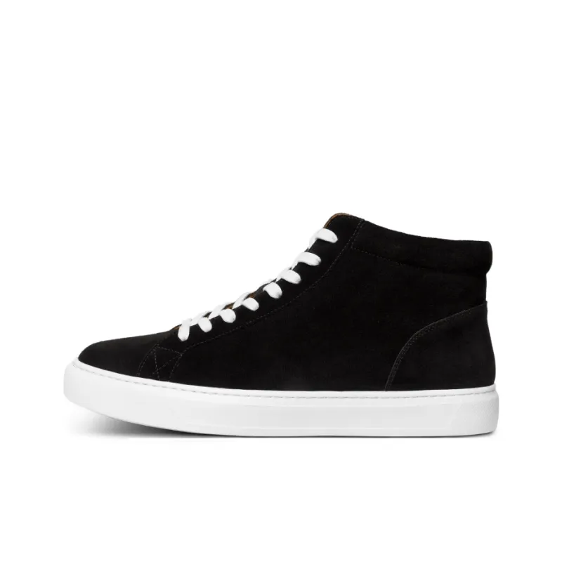 THOM WILLS High Top Skateboard Shoes Men's Black-0