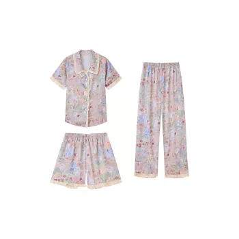 Kosrood Pajama Set Women's Purple