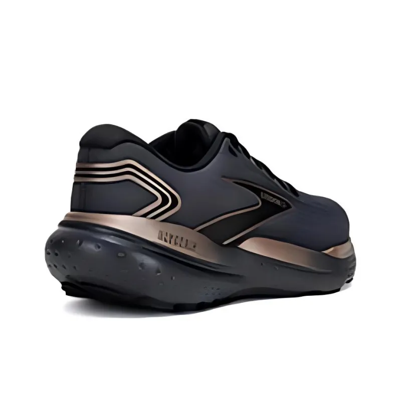 Brooks Cushioning, Slip Resistant, And Abrasion Resistant Low Top Long Distance Running Shoes Unisex Black-5