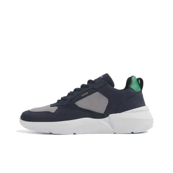 NUBIKK Roque Road Wave Low-Top Casual Shoes 5cm Men's Blue Gray