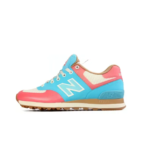 New Balance NB 574 Running Shoes Unisex Low-Top Pink/Blue