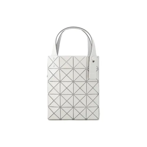ISSEY MIYAKE PVC Tote Bag Shopping Bag Handbag Women's White