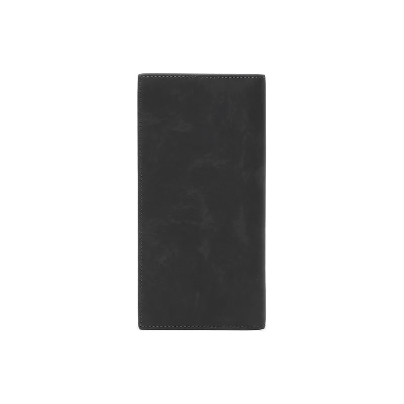 ELLE HOMME Top Grain Cow Leather Wallets Regular Men's Gray-3