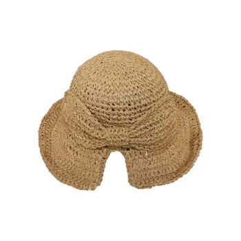 RX UVCUT Paper Straw Woven Sun Protection Hats Unisex