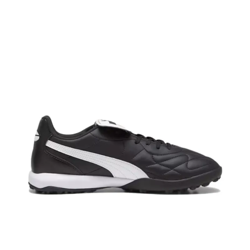 PUMA King TT Rubber Broken Studs Cushioning, Wear Resistant Soccer Shoes Unisex Black-1