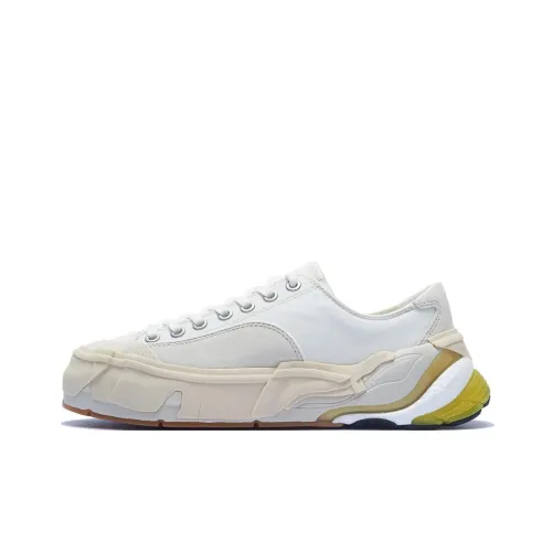 LiNing Wuji Sun Advances To Gold Collection Anti Slip Wear Resistant Low Top Casual Shoes Men's Cream White