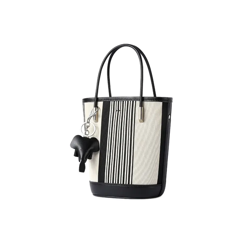 TUCANO Fabric Handbag Medium Size Women's Black-1