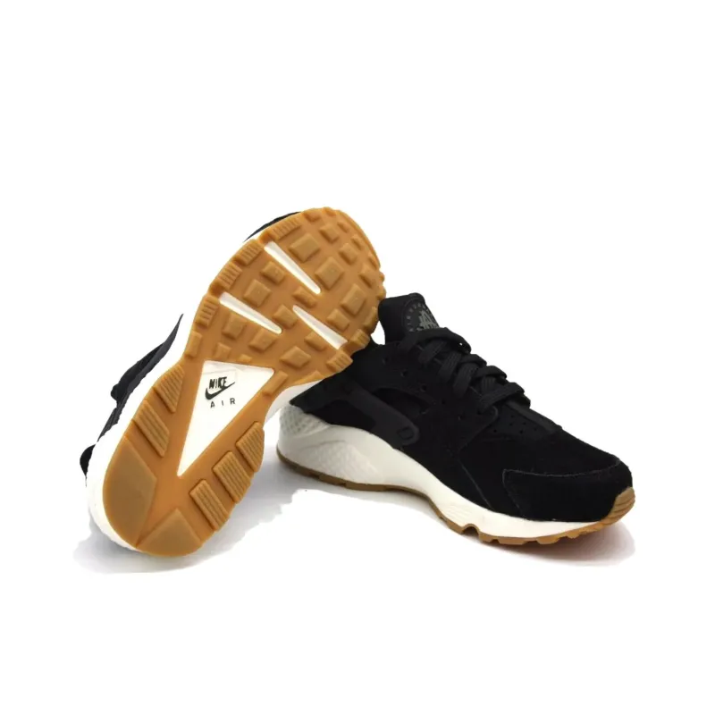 Nike Air Huarache Run Sd Black/Deep Green Sail Women's-3