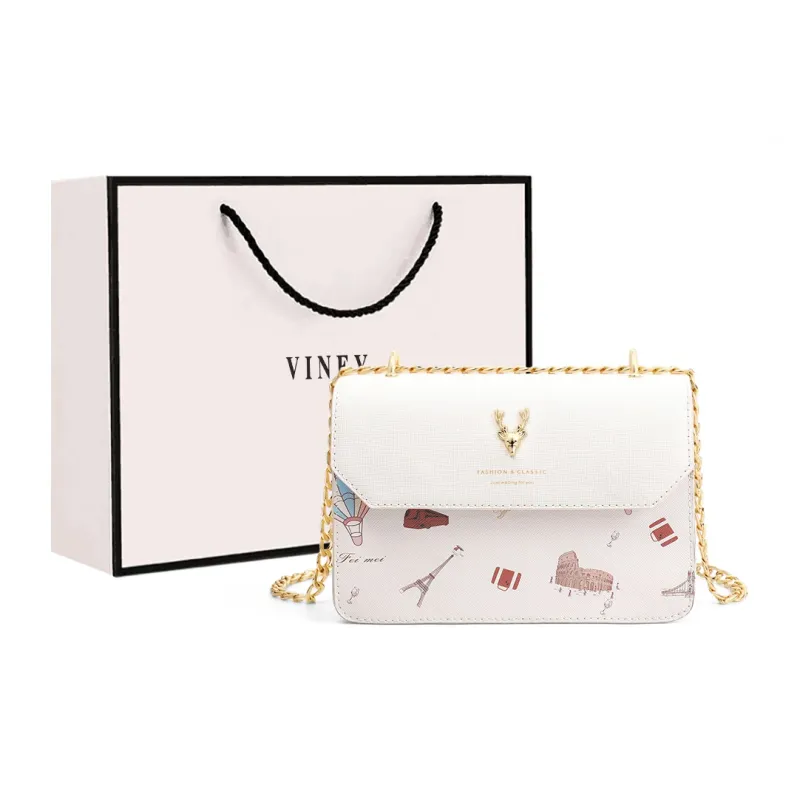 VINEY Cow Split Leather Bonded Synthetic Leather Shoulder Bag Crossbody Bag Mom Bag Regular Women's Multicolor-0