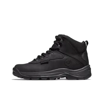 Timberland White Ledge Waterproof And Wear resistant Short Outdoor Boots Women's Black