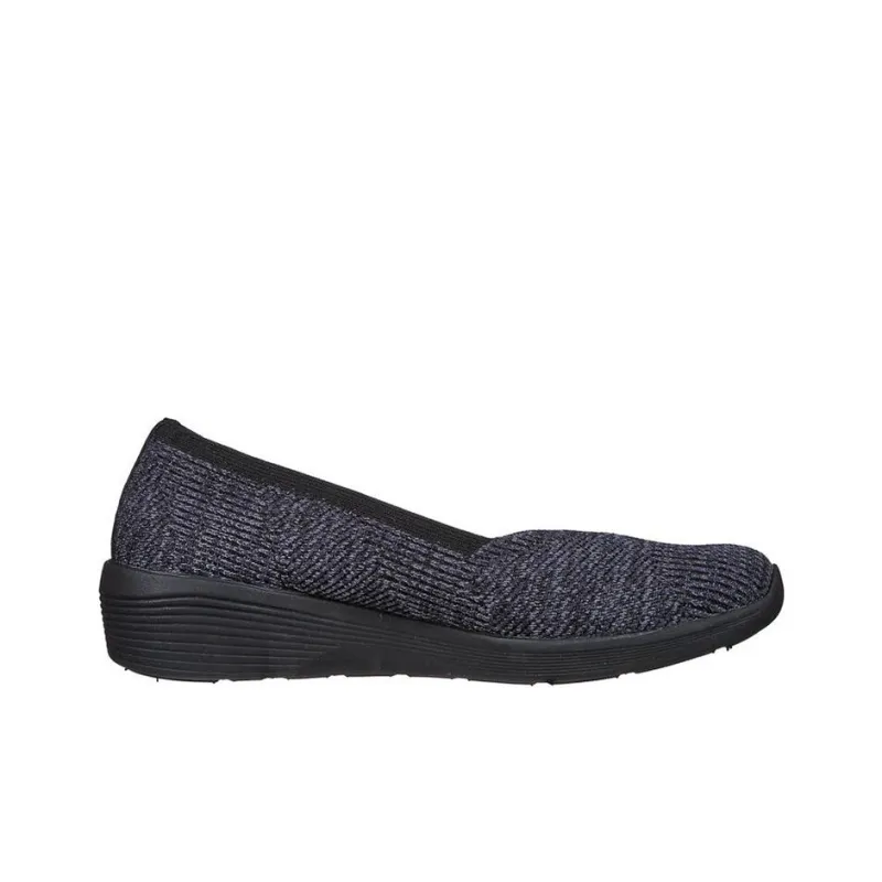 Skechers Arya Casual Shoes Women's Low-Top Black-1