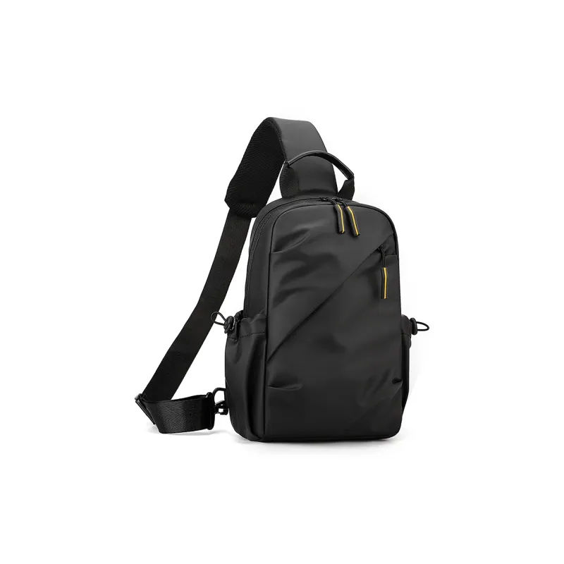 BAODIDAISHU PU Shoulder Bags Sling Bags Regular Men's Gray/Black/Blue-5