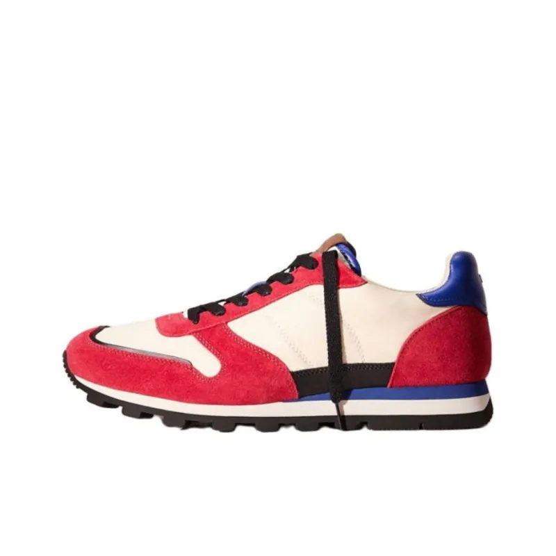 COACH C118 Runner Low-Top Casual Shoes Men's Red Blue-0
