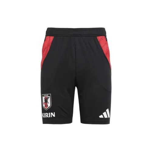 Adidas Japanese Football Team Olympic Series Soccer Bottoms Men Black