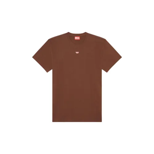 DIESEL T-Shirts Unisex Tan