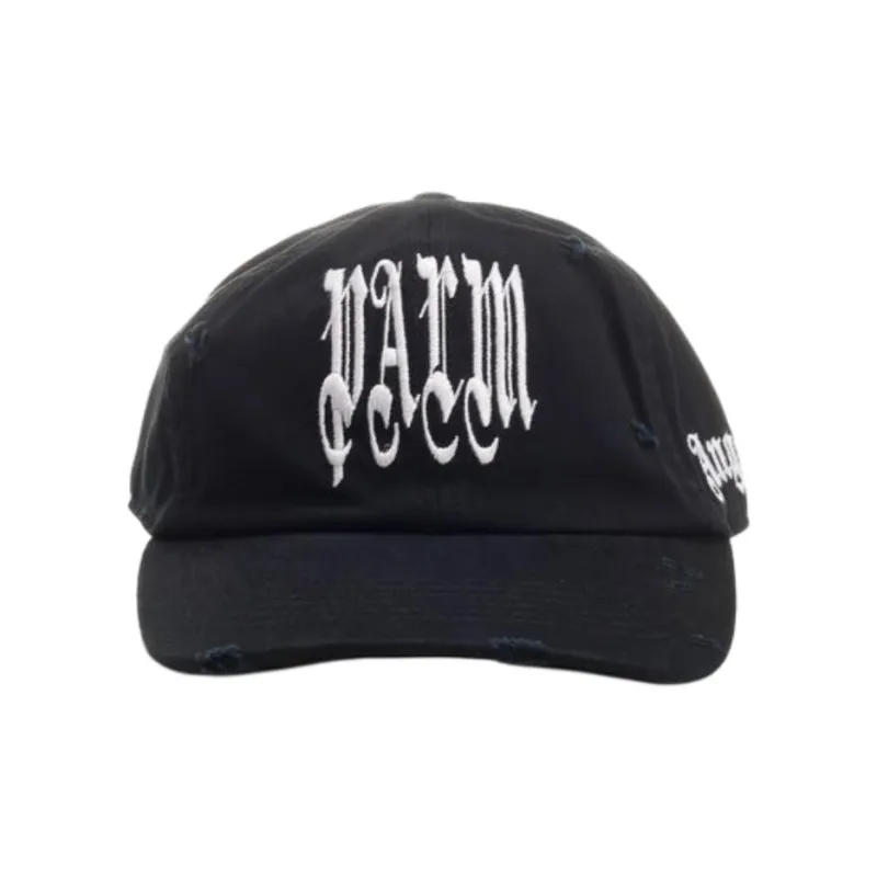 PALM ANGELS Logo-Embroidered Baseball Cap-0