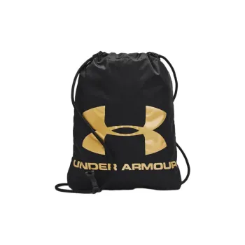 Under Armour Polyester Backpack Regular Unisex Black & Metal Gold