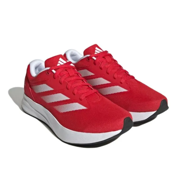 Adidas Duramo RC Slip Resistant, Abrasion Resistant, Breathable Low Top Running Shoes Unisex Red White-2