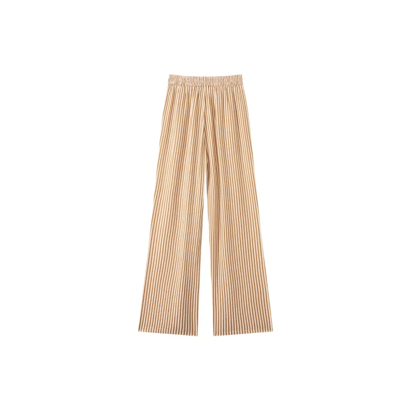 0571 Family Casual Pants Women's Orange-1