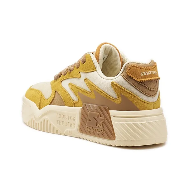 STARTER Vol Low-Top Skateboard Shoes Men's Mustard Yellow-3
