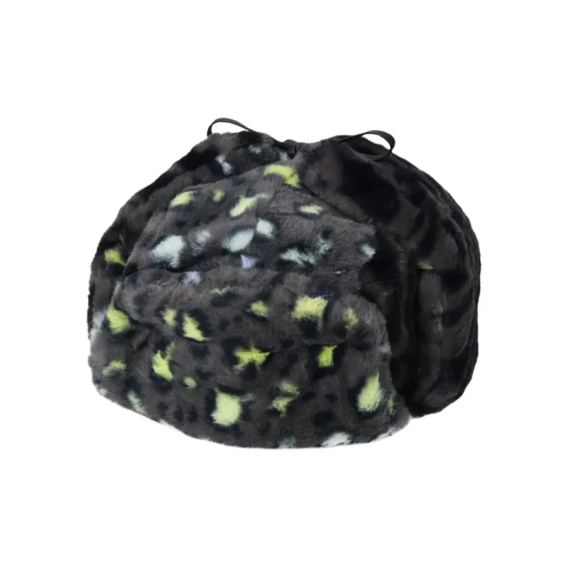 KANGOL Polyester Trapper Hats Unisex Black-0