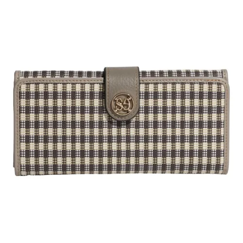 DOSRFINI Cow Leather Foldable Wallet Women's