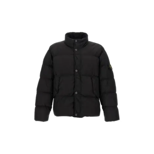 STONE ISLAND Jackets Men Black