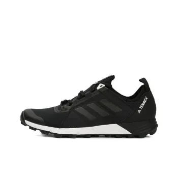 Adidas TERREX AGRAVIC SPEED Anti Slip Wear Resistant Low Top Trekking Shoes Men's Black White