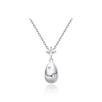 FANCI S925 Silver Set With Gemstones Necklaces Women's