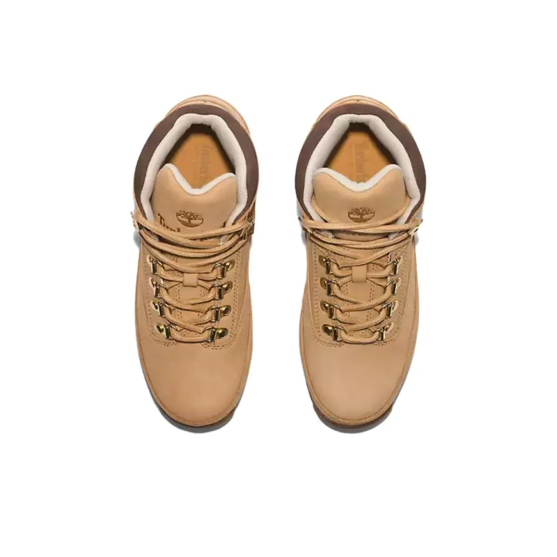 Timberland Cushioning Slip Resistant Mid Top Outdoor Shoes Women's Brown-3