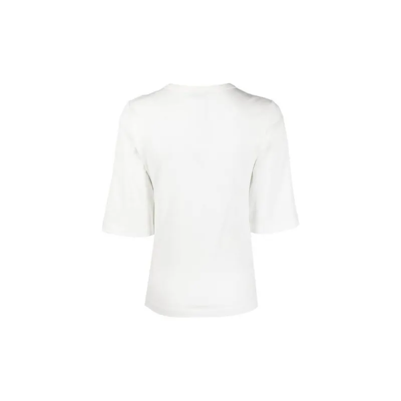 RODEBJER Fine ribbed Organic Cotton T shirt-1