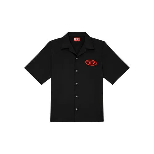 DIESEL Shirts Men Black