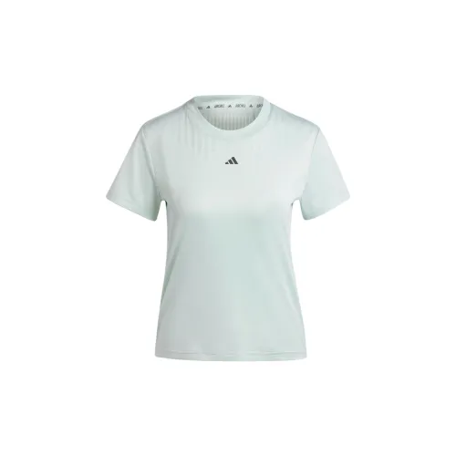 Adidas Hiit T-Shirts Women's Linen Green