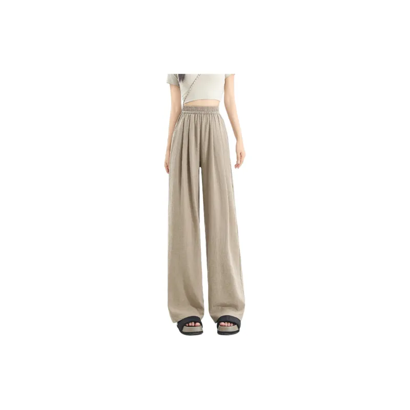 Ya Sheep People Casual Pants Women's Ecru-17