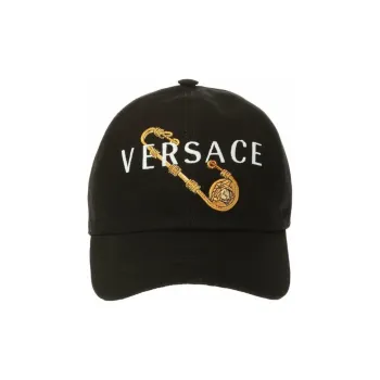 VERSACE Medusa Pin Logo Baseball Cap