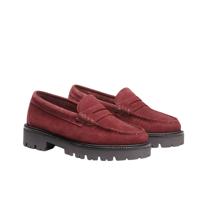 G.H. Bass & Co. Whitney Loafers 3.5cm Women's Red-2