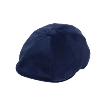 KANGOL Polyurethane Cotton Berets Unisex Navy