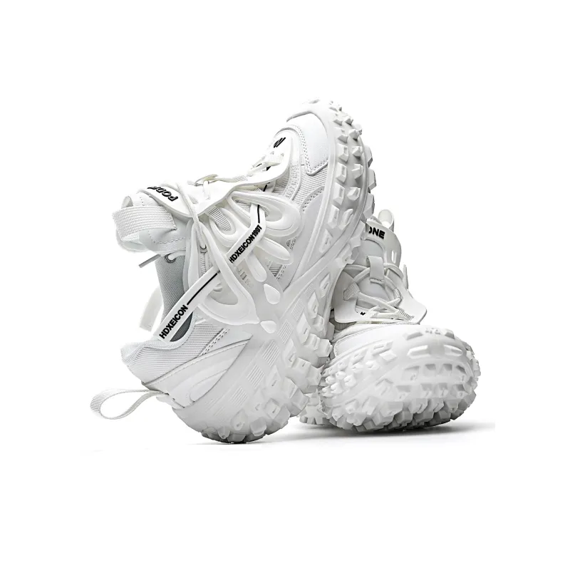 ORD Anti Slip And Wear Resistant Lightweight Height Increasing Low Top Chunky Sneakers 8cm Unisex-3